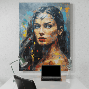 Diana_Oil Painting Portraits_80_Desk_Mockup