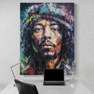 Guitar Legend_Oil Painting Portraits_44_Desk_Mockup