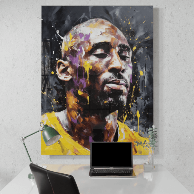 Legend on the Court_Oil Painting Portraits_49_Desk_Mockup