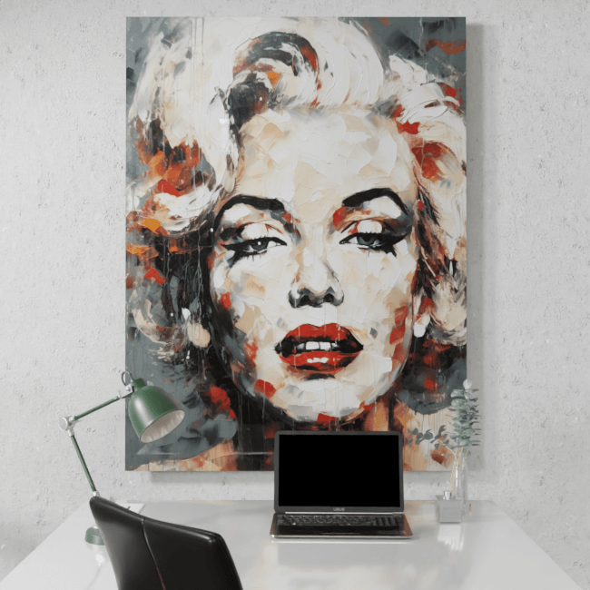 Marilyn_Oil Painting Portraits_52_Desk_Mockup