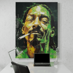 Snoopy_Oil Painting Portraits_64_Desk_Mockup