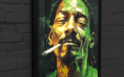 Snoopy_Oil Painting Portraits_64_LED_Snap_Mockup