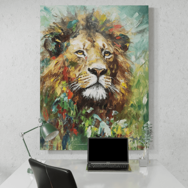 Strokes of a King_Oil Painting Portraits_7_Desk_Mockup