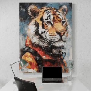 Tiger Strength_Oil Painting Portraits_11_Desk_Mockup