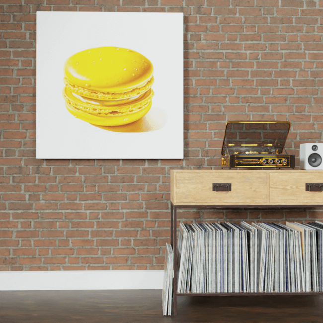 Yellow Macaroon