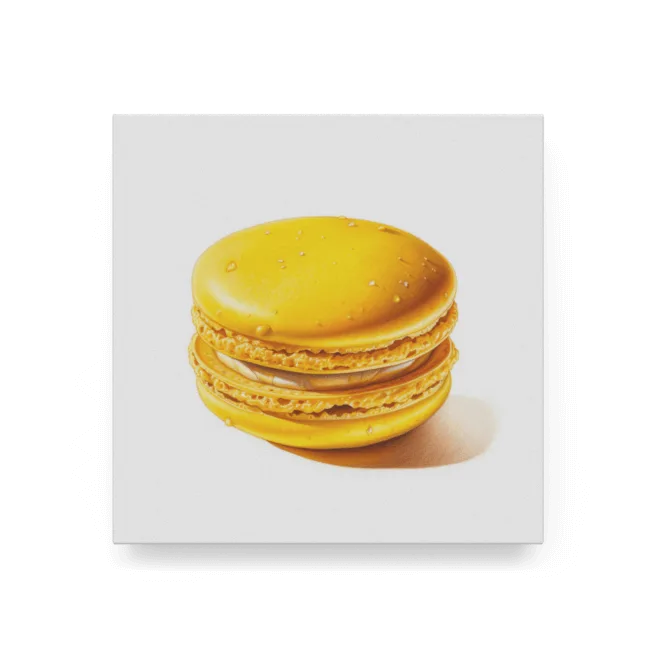 Yellow Macaroon