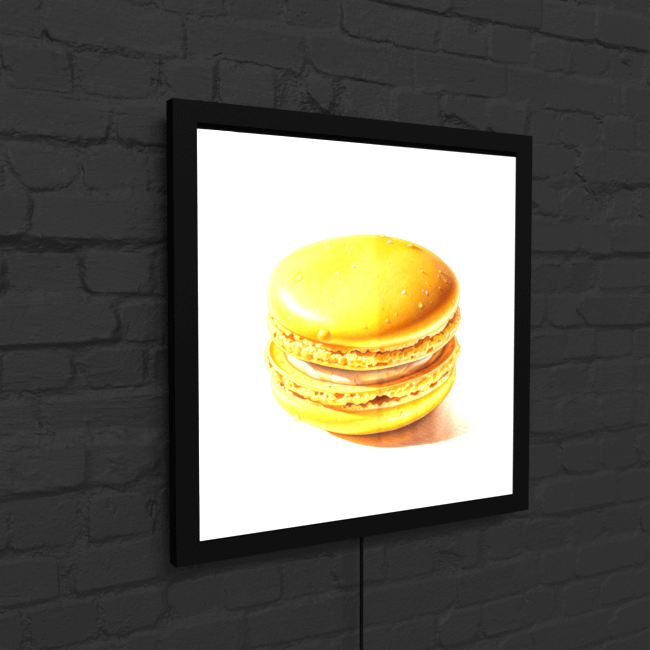 Yellow Macaroon