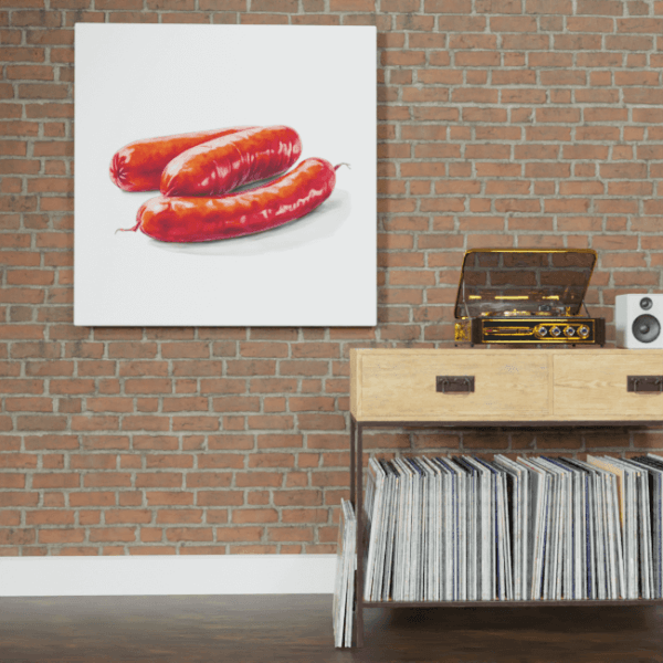 BA_Food_Frenzy_Food_103_Sausages_Brick_Wall_Mockup