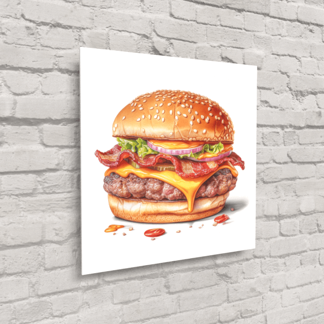 BA_Food_Frenzy_Food_26_Bacon Cheeseburger_Acrylic_Glass_Mockup