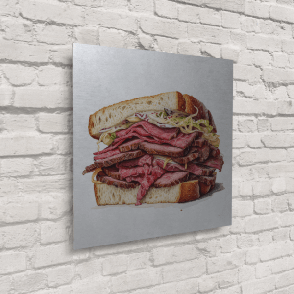 BA_Food_Frenzy_Food_38_Pastrami Sandwich_Brushed_Metal_Mockup