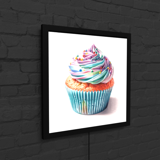 BA_Food_Frenzy_Food_72_Party Cupcake_LED_Snap_Frame_Mockup