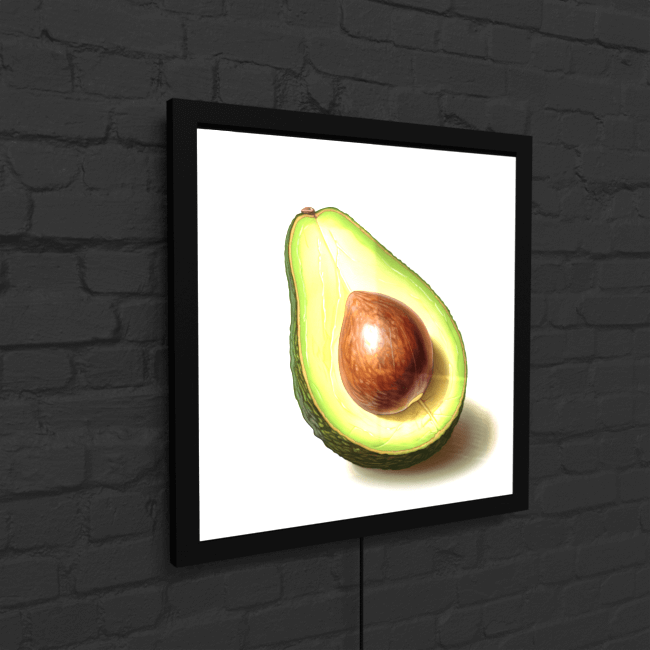 BA_Food_Frenzy_Food_74_Avocado_LED_Snap_Frame_Mockup
