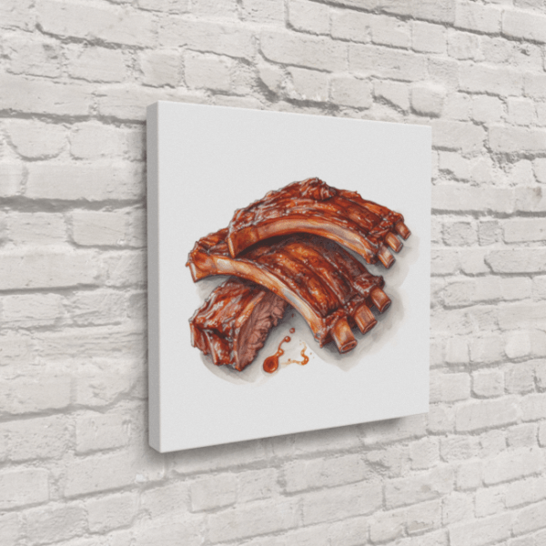 BA_Food_Frenzy_Food_76_Baby Back Ribs_Canvas_Mockup