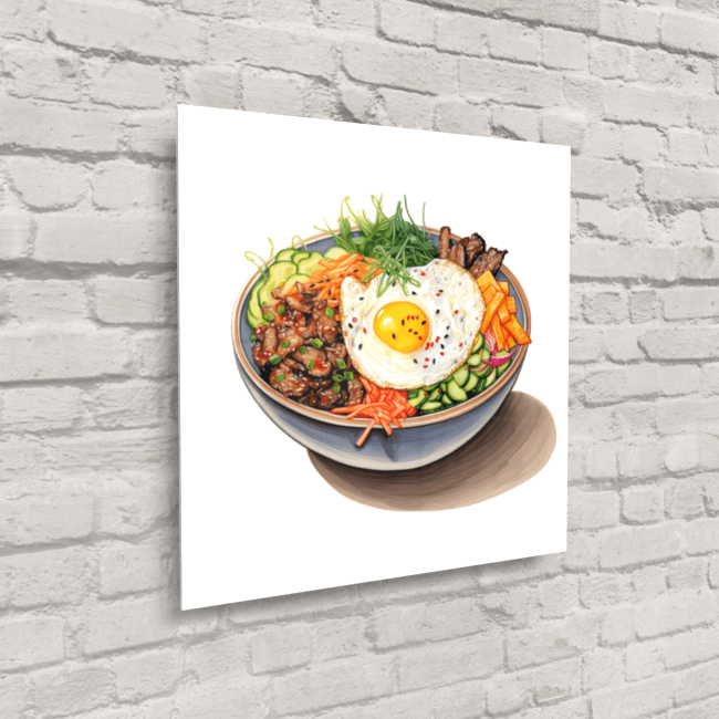 BA_Food_Frenzy_Food_77_Bibimbap_Acrylic_Glass_Mockup
