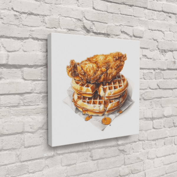 BA_Food_Frenzy_Food_78_Chicken _ Waffles_Canvas_Mockup