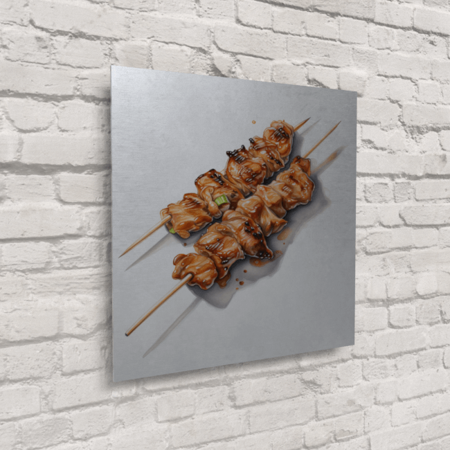 BA_Food_Frenzy_Food_79_Yakitori_Brushed_Metal_Mockup