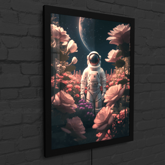 BA_Astronauts_Journey_Astronaut_67_LED_Snap_Frame_Mockup