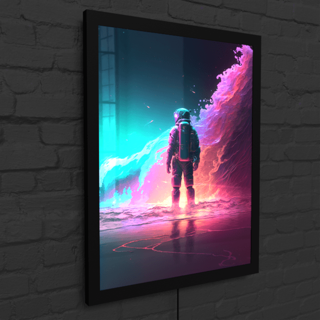 BA_Astronauts_Journey_Astronaut_76_LED_Snap_Frame_Mockup