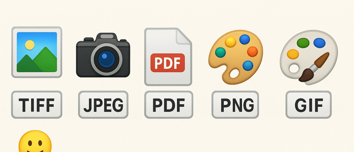 TIFF vs JPEG vs PDF
