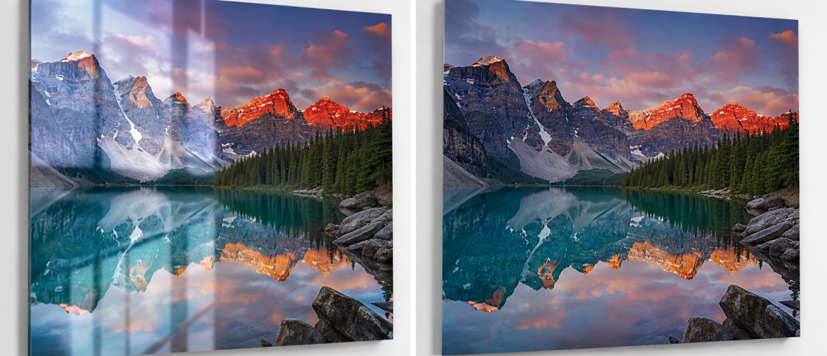 Regular Acrylic Prints vs. Non-Glare Acrylic Prints