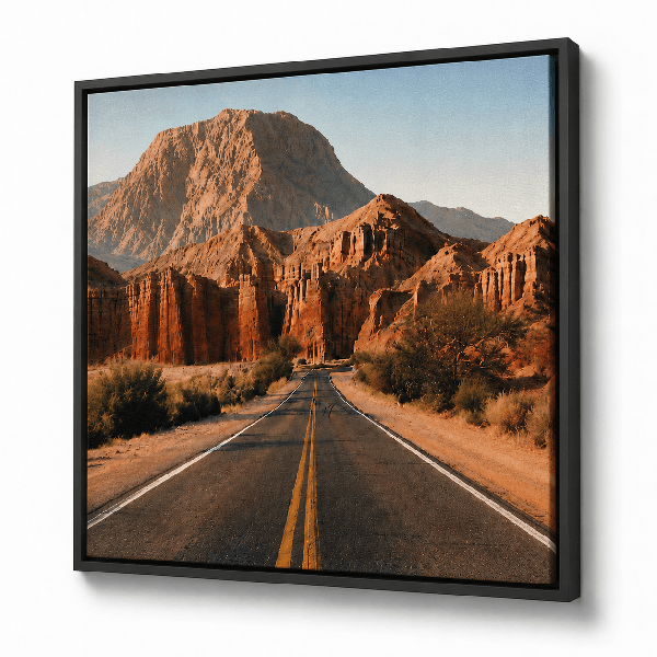 Canvas with Black Float Frame Canvas with Black Float Frame