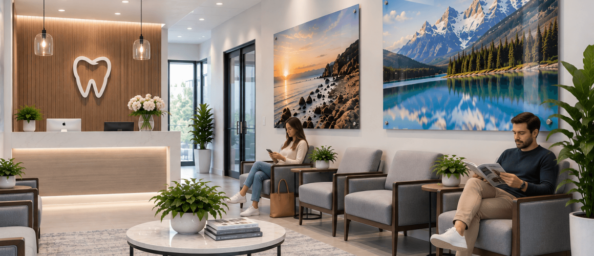 Modern Dental Office Waiting Room