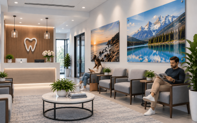 Modern Dental Office Waiting Room
